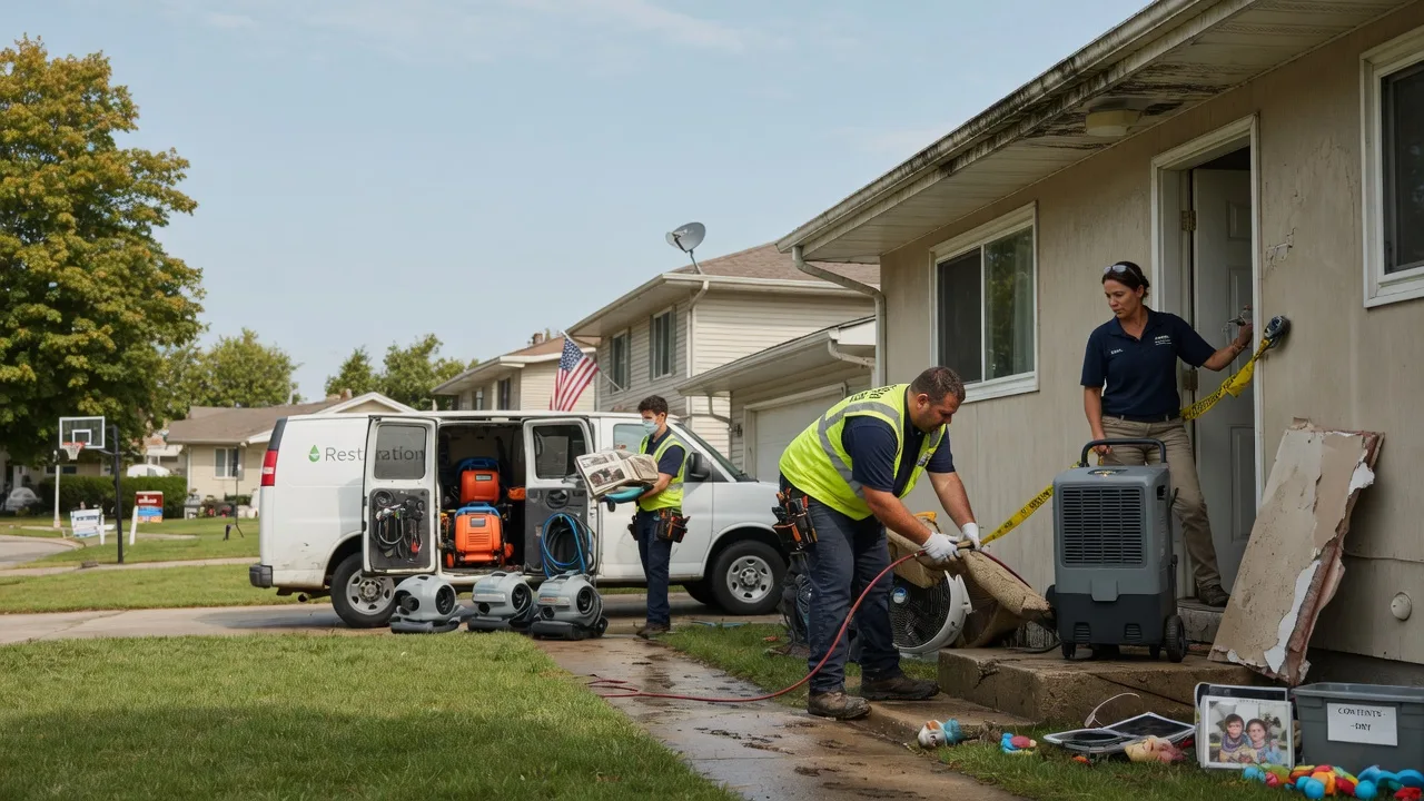Water Damage Restoration in Memphis, MI near me